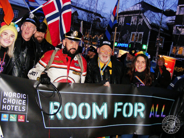 Daniel Dumont at Arctic Pride 2019 in Tromsø, Norway.